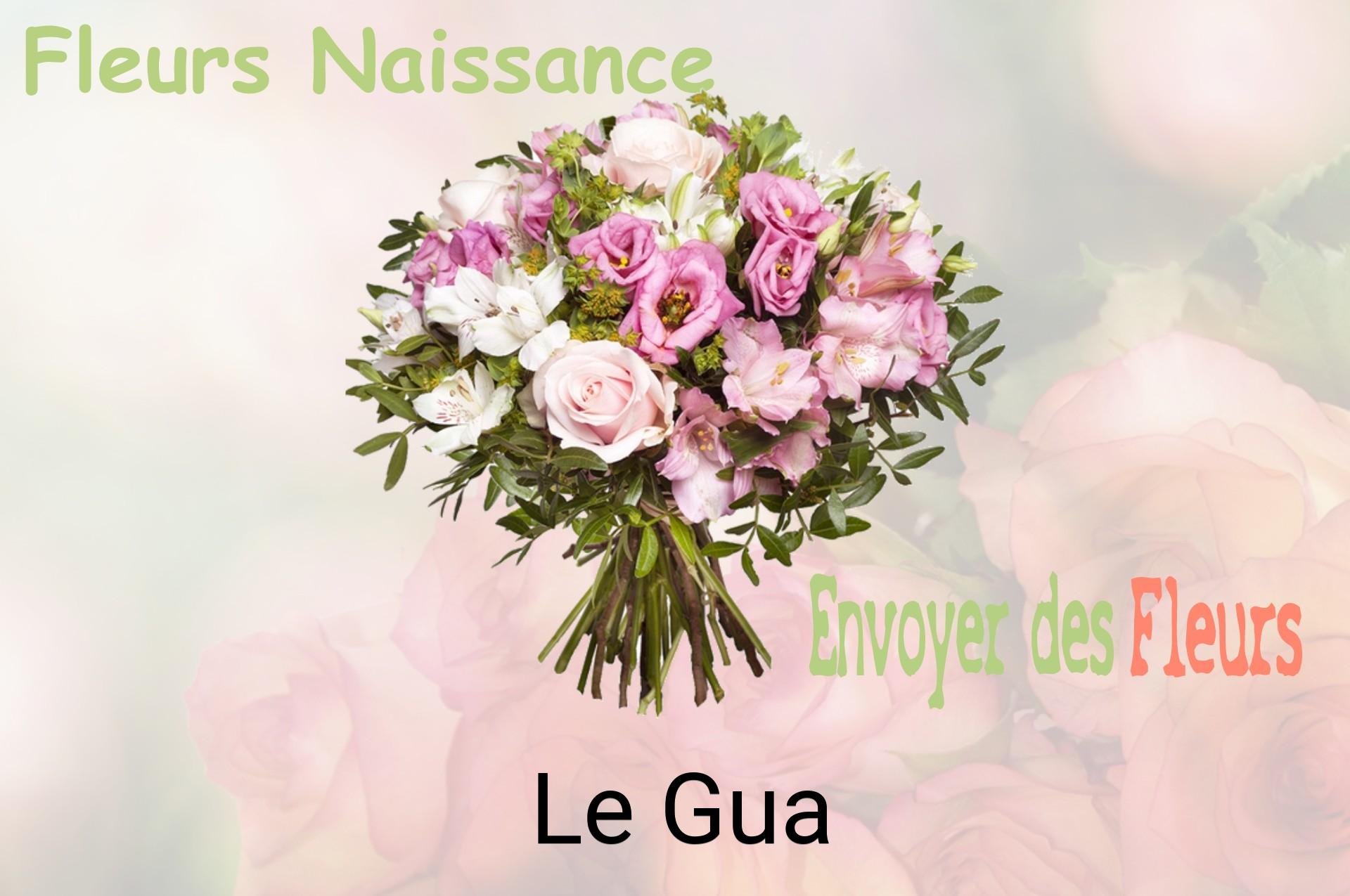 Bouquet de fleurs de naissance livré à Le Gua